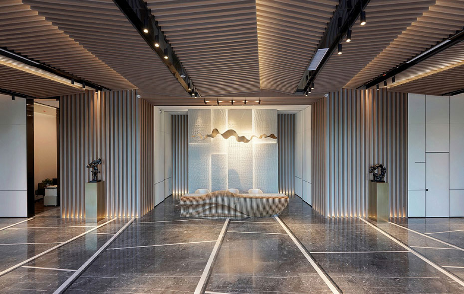 友华·嘉州壹号院项目销售中心室内装饰设计