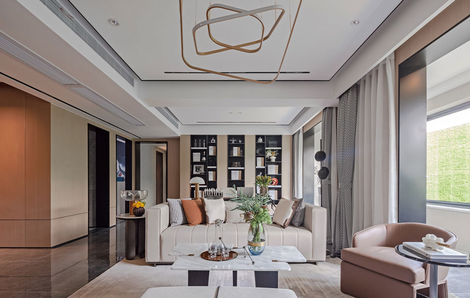 宜兴氿悦湖山售楼处项目-样板间A