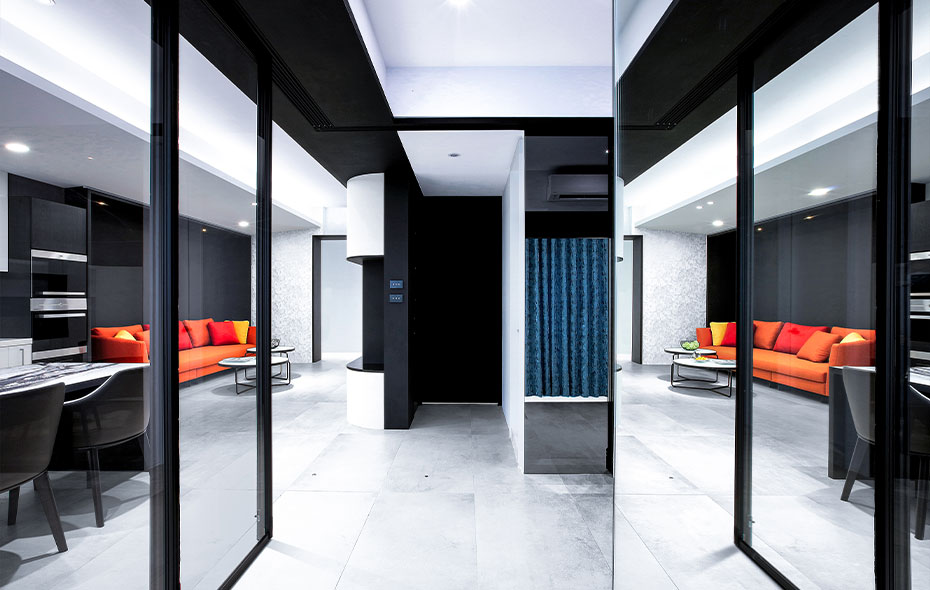 分界-獨身的迷你住宅