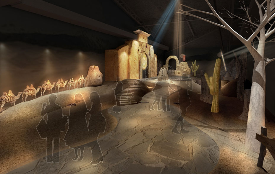 上海崇明—世界AR互动木化石博物馆