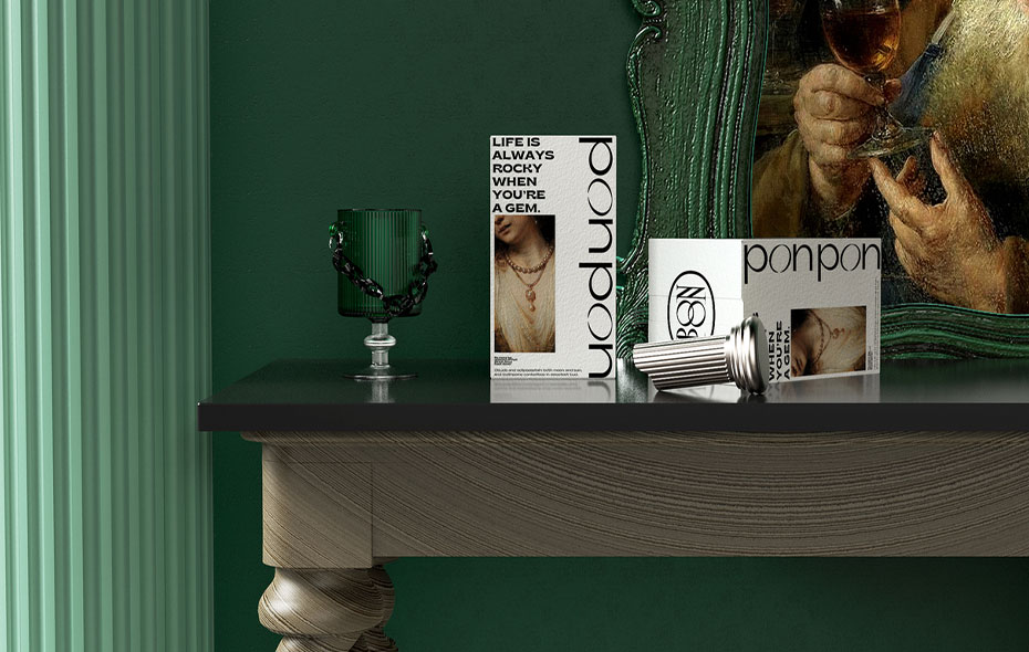 PONPON 提链系列玻璃高脚杯