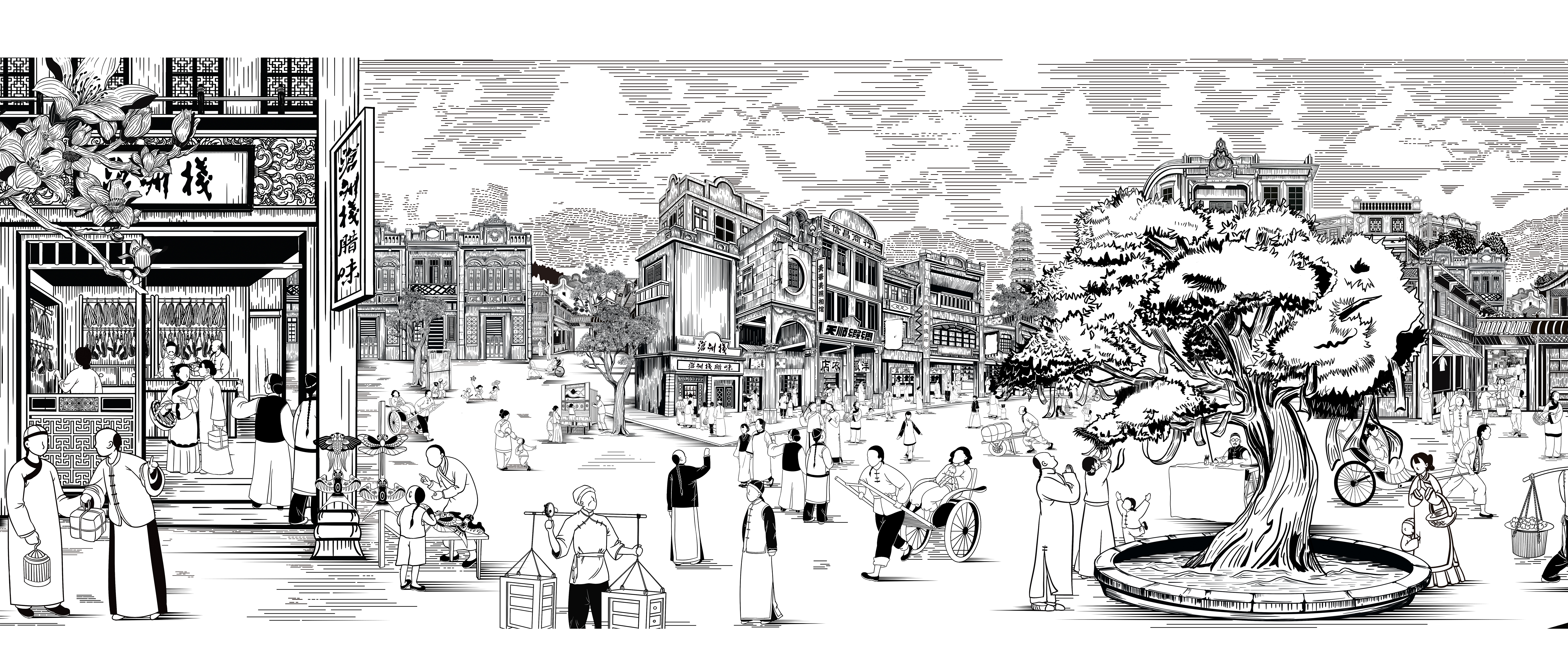 沧洲栈品牌长卷插画《百年广府烟火》IAI设计奖02.png